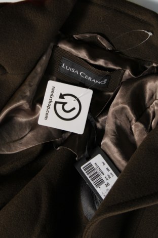 Дамско палто Luisa Cerano, Размер S, Цвят Зелен, Цена 1 019,00 лв.