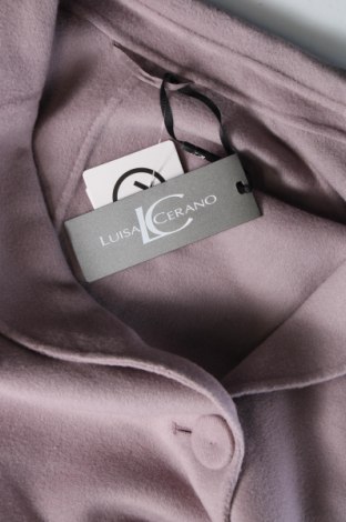 Дамско палто Luisa Cerano, Размер S, Цвят Лилав, Цена 449,32 лв.