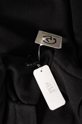 Дамско палто Made In Italy, Размер L, Цвят Черен, Цена 72,24 лв.