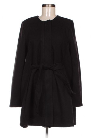 Γυναικείο παλτό Made In Italy, Μέγεθος L, Χρώμα Μαύρο, Τιμή 37,24 €
