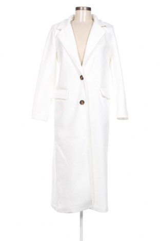 Γυναικείο παλτό Made In Italy, Μέγεθος XXL, Χρώμα Λευκό, Τιμή 29,20 €