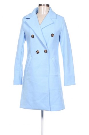 Γυναικείο παλτό Made In Italy, Μέγεθος M, Χρώμα Μπλέ, Τιμή 53,20 €