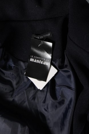 Дамско палто Made In Italy, Размер M, Цвят Син, Цена 77,40 лв.