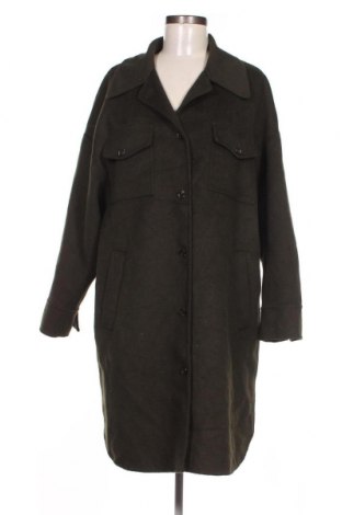 Дамско палто Mango, Размер XL, Цвят Зелен, Цена 57,68 лв.