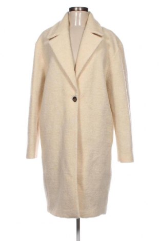 Γυναικείο παλτό Mango, Μέγεθος M, Χρώμα Εκρού, Τιμή 72,37 €