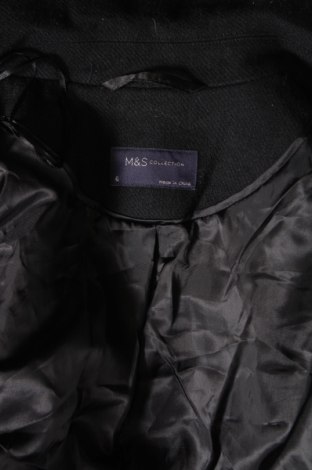 Γυναικείο παλτό Marks & Spencer, Μέγεθος XS, Χρώμα Μαύρο, Τιμή 23,81 €