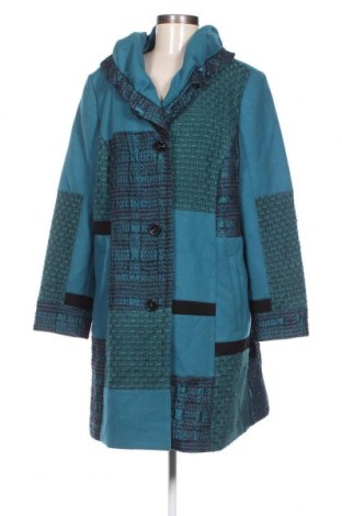 Γυναικείο παλτό Mona, Μέγεθος XL, Χρώμα Μπλέ, Τιμή 28,38 €