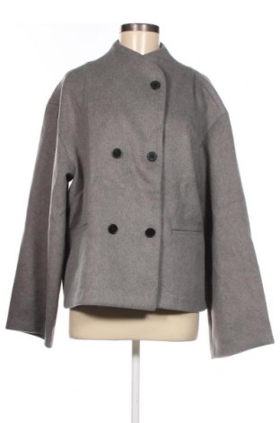 Dámsky kabát  NA-KD, Veľkosť S, Farba Sivá, Cena  19,28 €