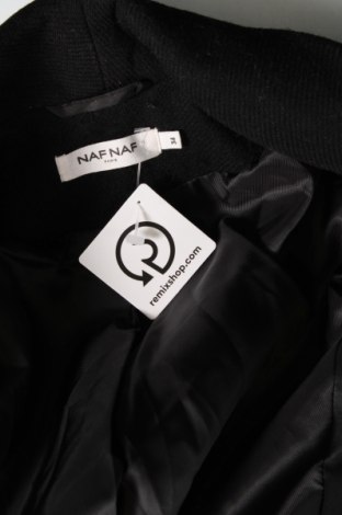 Дамско палто Naf Naf, Размер XS, Цвят Черен, Цена 131,97 лв.