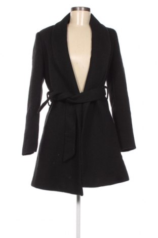 Γυναικείο παλτό Naf Naf, Μέγεθος XS, Χρώμα Μαύρο, Τιμή 64,18 €