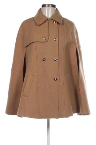 Дамско палто Naf Naf, Размер XS, Цвят Бежов, Цена 184,24 лв.