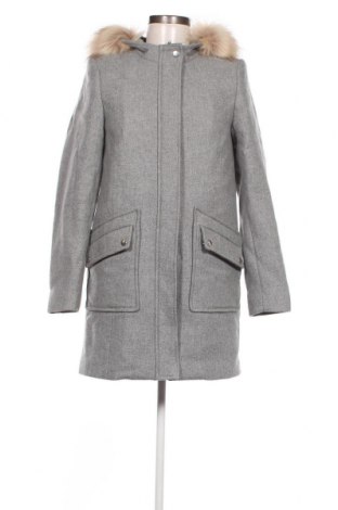 Дамско палто Naf Naf, Размер XS, Цвят Сив, Цена 154,63 лв.