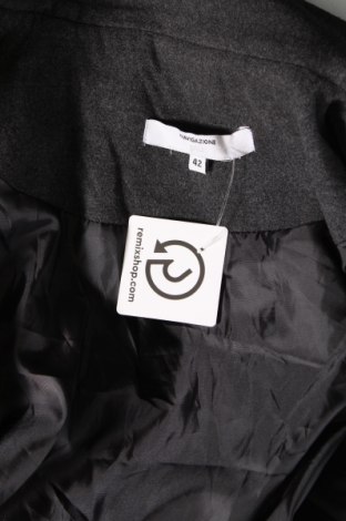 Γυναικείο παλτό Navigazione, Μέγεθος L, Χρώμα Γκρί, Τιμή 12,56 €