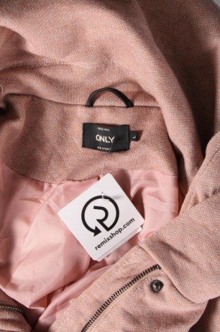 Дамско палто ONLY, Размер L, Цвят Розов, Цена 14,30 лв.