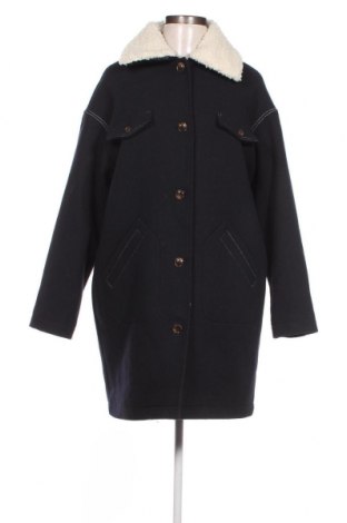 Γυναικείο παλτό One Step, Μέγεθος S, Χρώμα Μπλέ, Τιμή 106,36 €