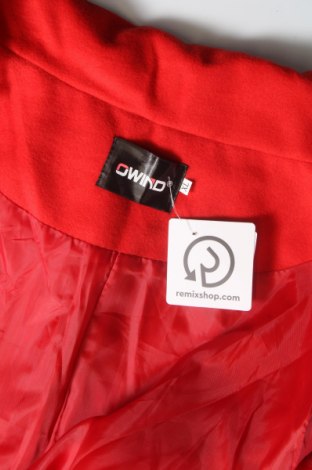 Дамско палто Owind, Размер XL, Цвят Червен, Цена 25,60 лв.