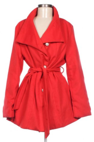 Дамско палто Owind, Размер XL, Цвят Червен, Цена 21,12 лв.