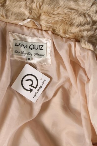 Palton de femei Quiz, Mărime S, Culoare Bej, Preț 121,10 Lei