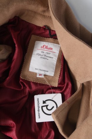 Palton de femei S.Oliver, Mărime XS, Culoare Maro, Preț 158,22 Lei