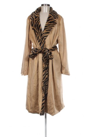 Γυναικείο παλτό SHEIN, Μέγεθος 3XL, Χρώμα  Μπέζ, Τιμή 26,13 €