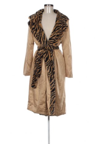 Дамско палто SHEIN, Размер XXL, Цвят Бежов, Цена 51,20 лв.