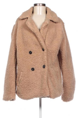 Дамско палто SHEIN, Размер L, Цвят Бежов, Цена 21,40 лв.