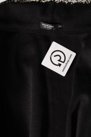 Γυναικείο παλτό SHEIN, Μέγεθος XXL, Χρώμα Μαύρο, Τιμή 43,02 €