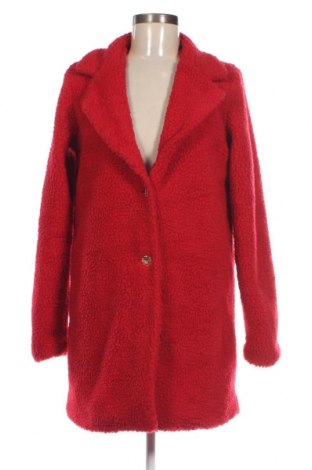Дамско палто SHEIN, Размер S, Цвят Червен, Цена 60,99 лв.