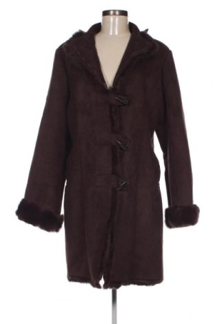 Дамско палто Sacoess, Размер XL, Цвят Кафяв, Цена 116,55 лв.