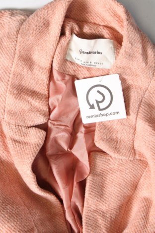 Γυναικείο παλτό Stradivarius, Μέγεθος S, Χρώμα Ρόζ , Τιμή 31,11 €