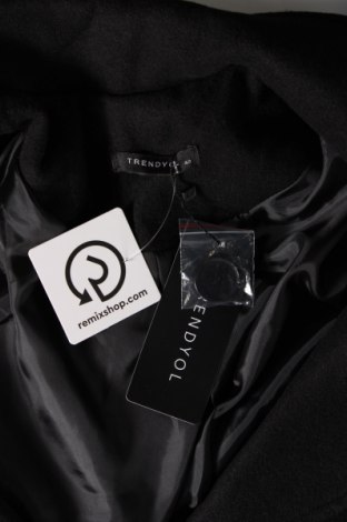 Γυναικείο παλτό Trendyol, Μέγεθος M, Χρώμα Μαύρο, Τιμή 49,58 €