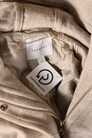 Γυναικείο παλτό Trenery, Μέγεθος S, Χρώμα  Μπέζ, Τιμή 21,03 €