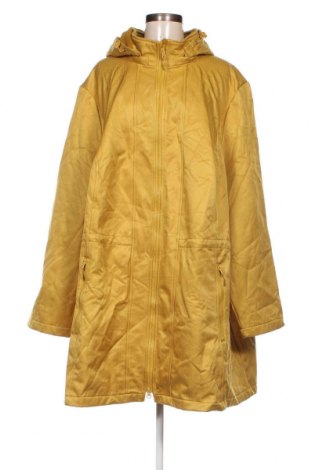 Γυναικείο παλτό Ulla Popken, Μέγεθος 5XL, Χρώμα Κίτρινο, Τιμή 30,06 €