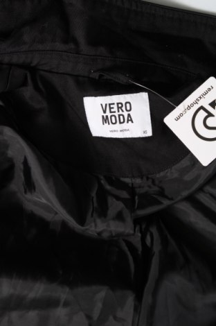 Damenmantel Vero Moda, Größe XS, Farbe Schwarz, Preis 13,36 €