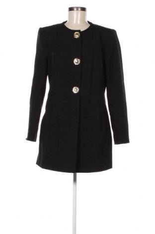 Дамско палто Zara, Размер XL, Цвят Черен, Цена 55,00 лв.