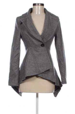 Дамско палто Zara, Размер S, Цвят Сив, Цена 44,20 лв.