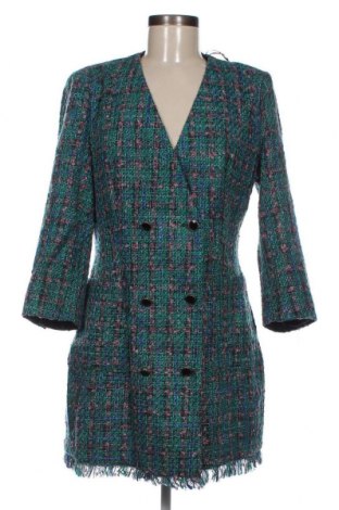 Дамско палто Zara, Размер XL, Цвят Многоцветен, Цена 68,00 лв.