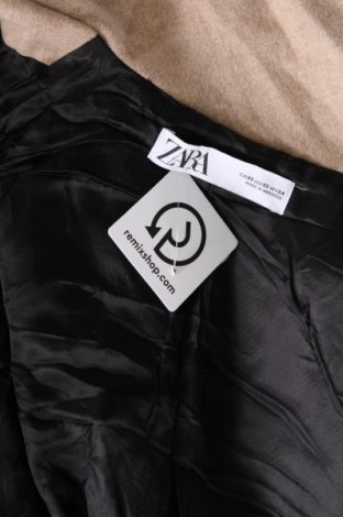 Дамско палто Zara, Размер XS, Цвят Бежов, Цена 68,00 лв.