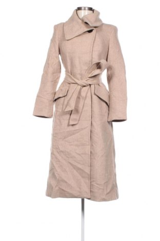 Dámský kabát  Zara, Velikost XS, Barva Béžová, Cena  1 084,00 Kč
