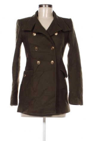 Dámský kabát  Zara, Velikost XS, Barva Zelená, Cena  705,00 Kč