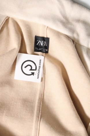 Palton de femei Zara, Mărime M, Culoare Bej, Preț 125,26 Lei