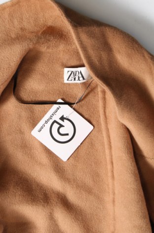Damenmantel Zara, Größe M, Farbe Beige, Preis 26,50 €