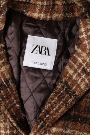 Дамско палто Zara, Размер S, Цвят Многоцветен, Цена 38,08 лв.