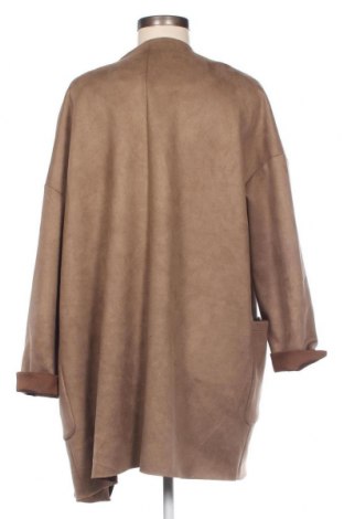 Damenmantel Zara, Größe L, Farbe Beige, Preis 8,99 €