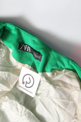 Palton de femei Zara, Mărime M, Culoare Verde, Preț 180,92 Lei