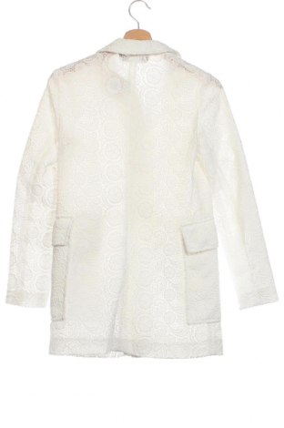 Palton de femei Zara, Mărime XS, Culoare Alb, Preț 91,20 Lei