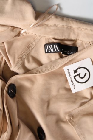 Damenmantel Zara, Größe S, Farbe Beige, Preis € 15,19