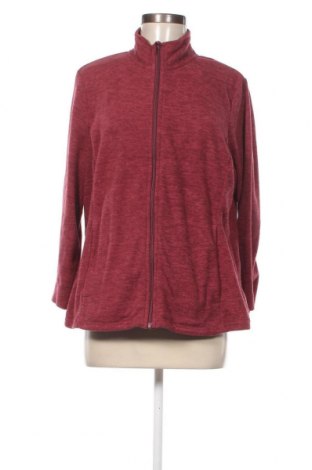 Γυναικεία ζακέτα fleece Crivit, Μέγεθος XL, Χρώμα Κόκκινο, Τιμή 5,07 €