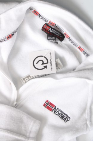 Γυναικεία ζακέτα fleece Geographical Norway, Μέγεθος M, Χρώμα Λευκό, Τιμή 33,20 €