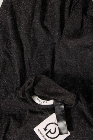 Damen Rollkragen Pieces, Größe XS, Farbe Schwarz, Preis 3,90 €